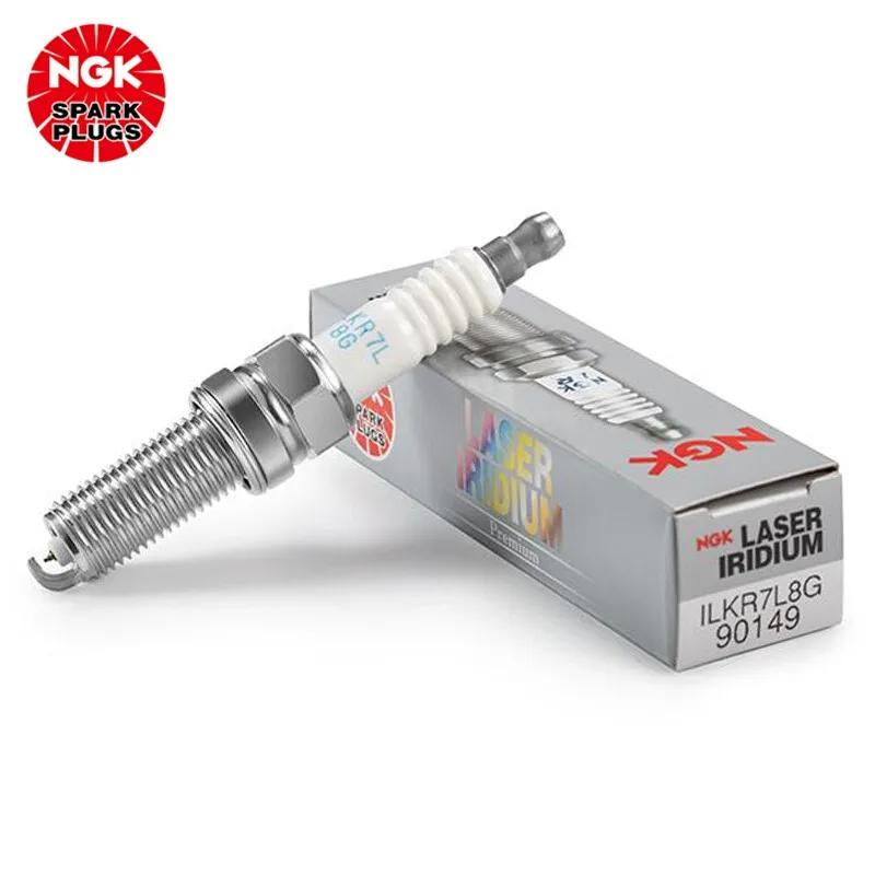 La bougie d'allumage NGK Iridium Platinum ILKR7L8G 90149 convient pour Jiangling Yuseng S330 Land Ai