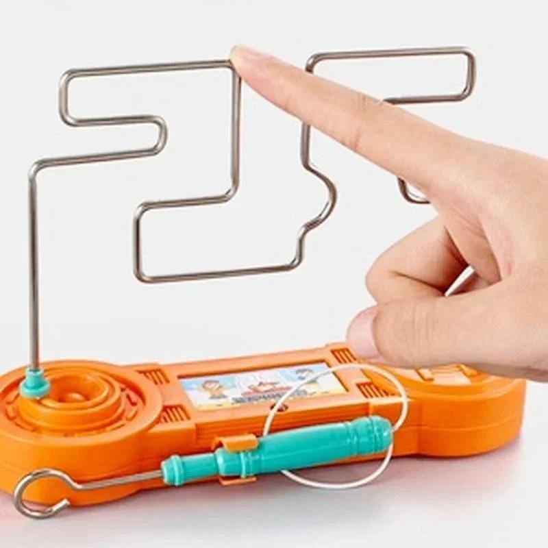 Collison – jouet à choc électrique pour enfants, jeu de labyrinthe tactile électrique, jeu amusant d