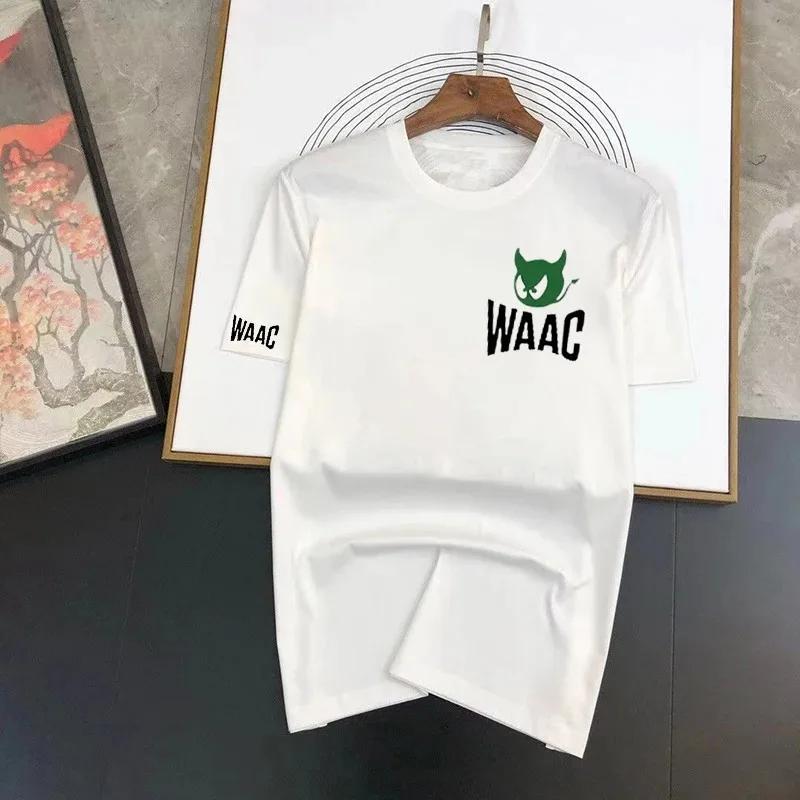 T-shirt de golf de luxe graphique en coton oversize pour hommes et femmes, marque de luxe rétro déco