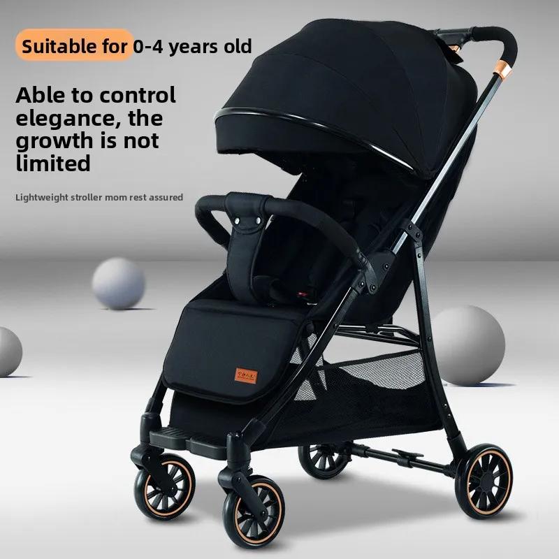 Poussette bébé assise et allongée, légère et pliante, marcheur pour bébé