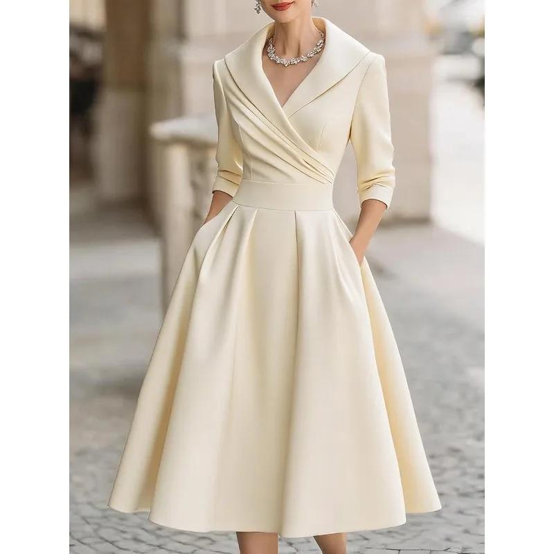 Robe longue élégante et ajustée à manches longues pour femme, style mode et tempérament, taille form