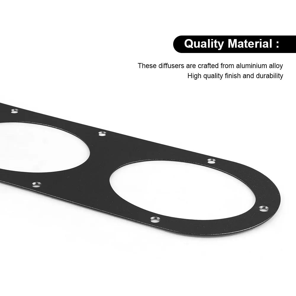 Diffuseur de pare-chocs arrière universel pour voiture, panneau de diffuseur de déviation d'air, BX1