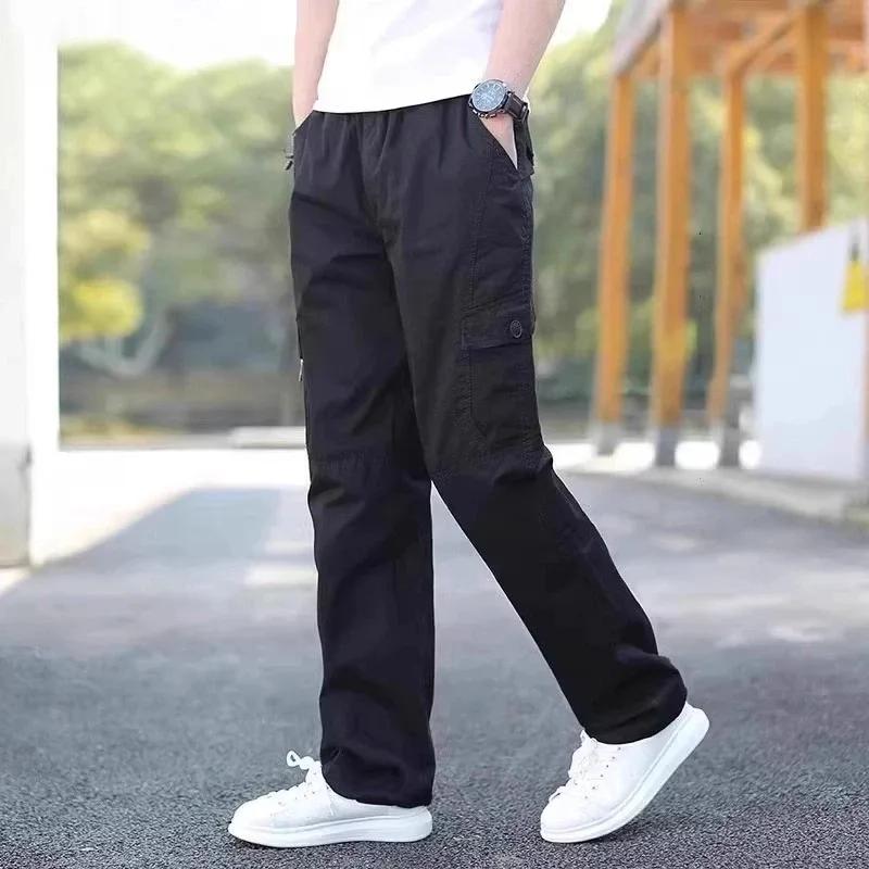Pantalon de travail américain haut de gamme pour homme – Tendance estivale décontractée, polyvalent,