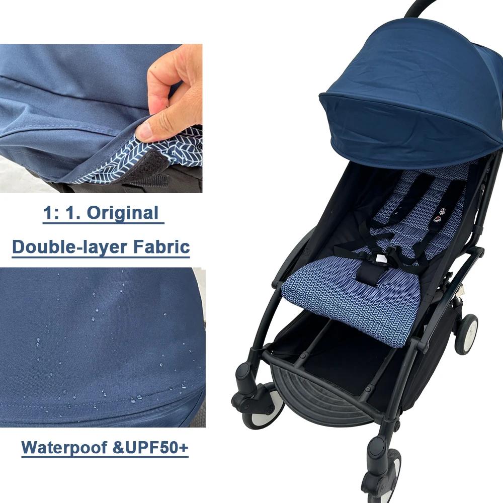 Housse de remplacement MomTan pour poussette YOYO - Tissu imperméable double couche identique original
