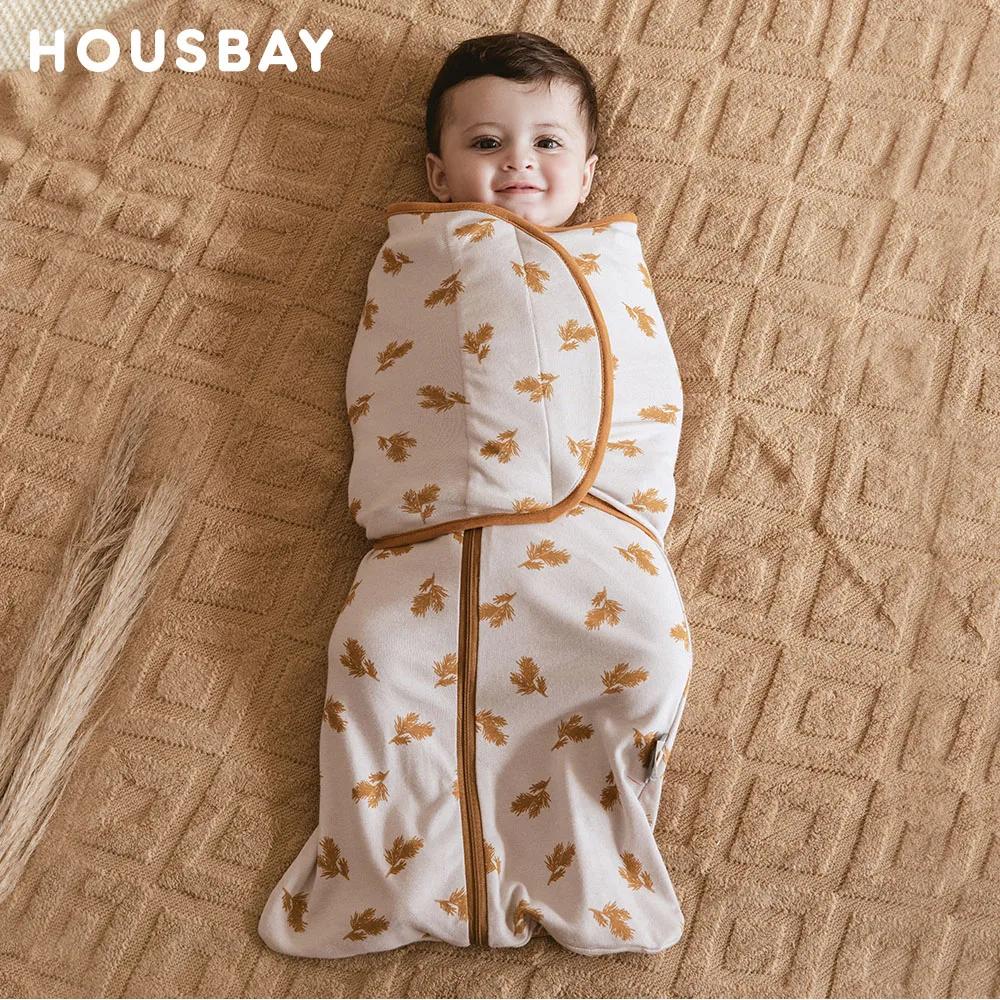 Sac de couchage pour bébés de 0 à 6 mois, emmaillotage pour nouveau-né, sac de couchage mince amovib