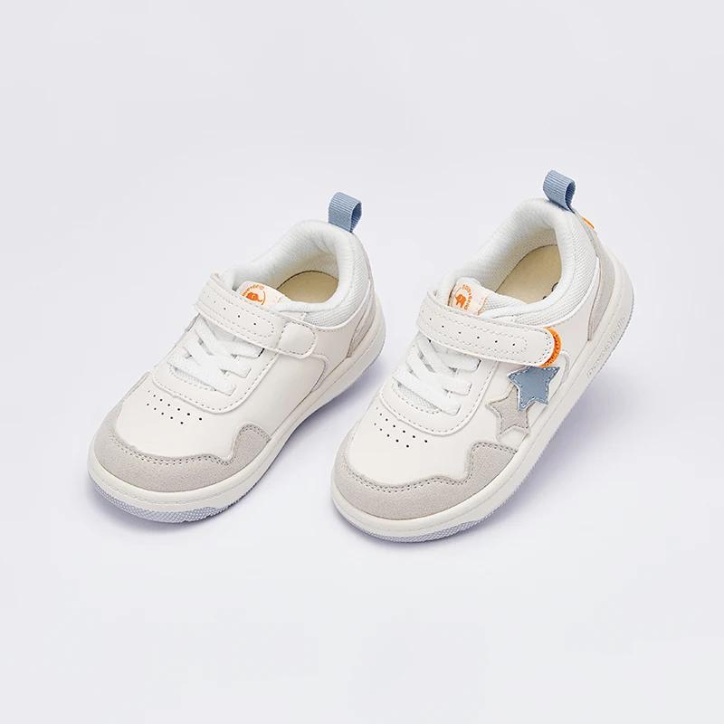 MAC-Baskets Blanches pour Enfant Garçon et Fille, Chaussures Décontractées, à la Mode, Printemps-Aut