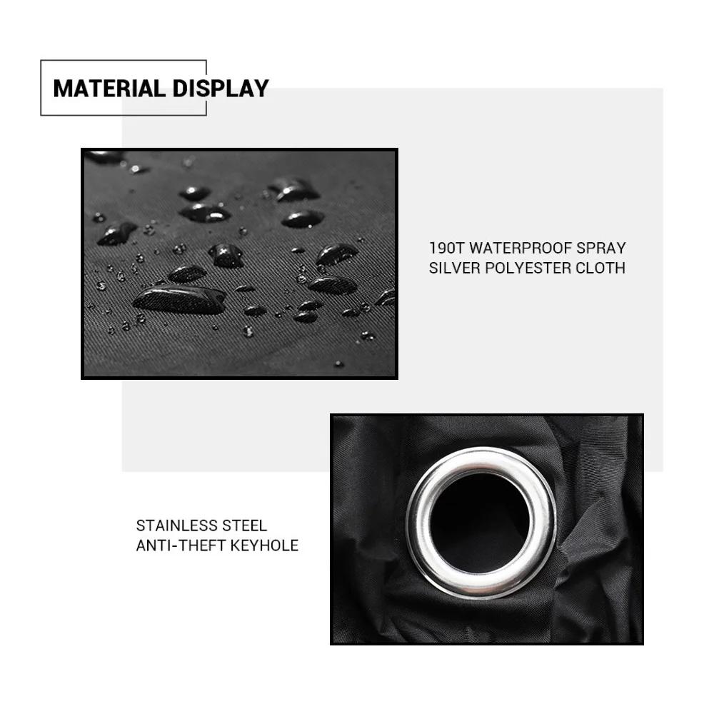 Nouvelle housse de Moto Funda Moto housse de pluie imperméable à l'eau anti-poussière UV housse de p