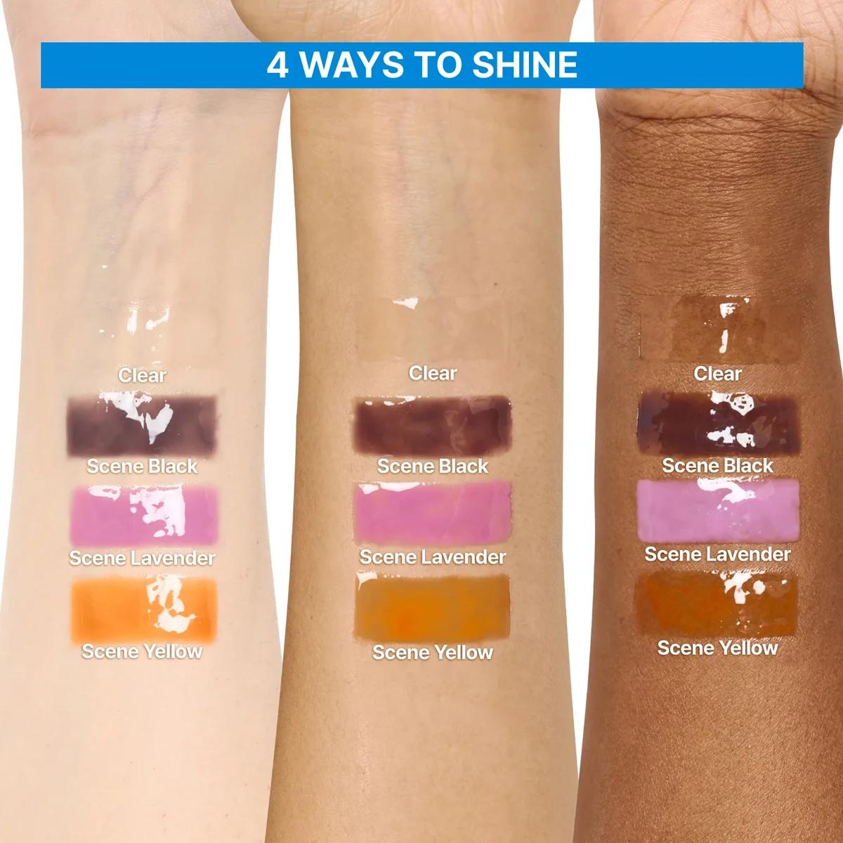 fwee Gloss 3D changeant de couleur, léger et longue tenue, maquillage de luxe, haute brillance, tran