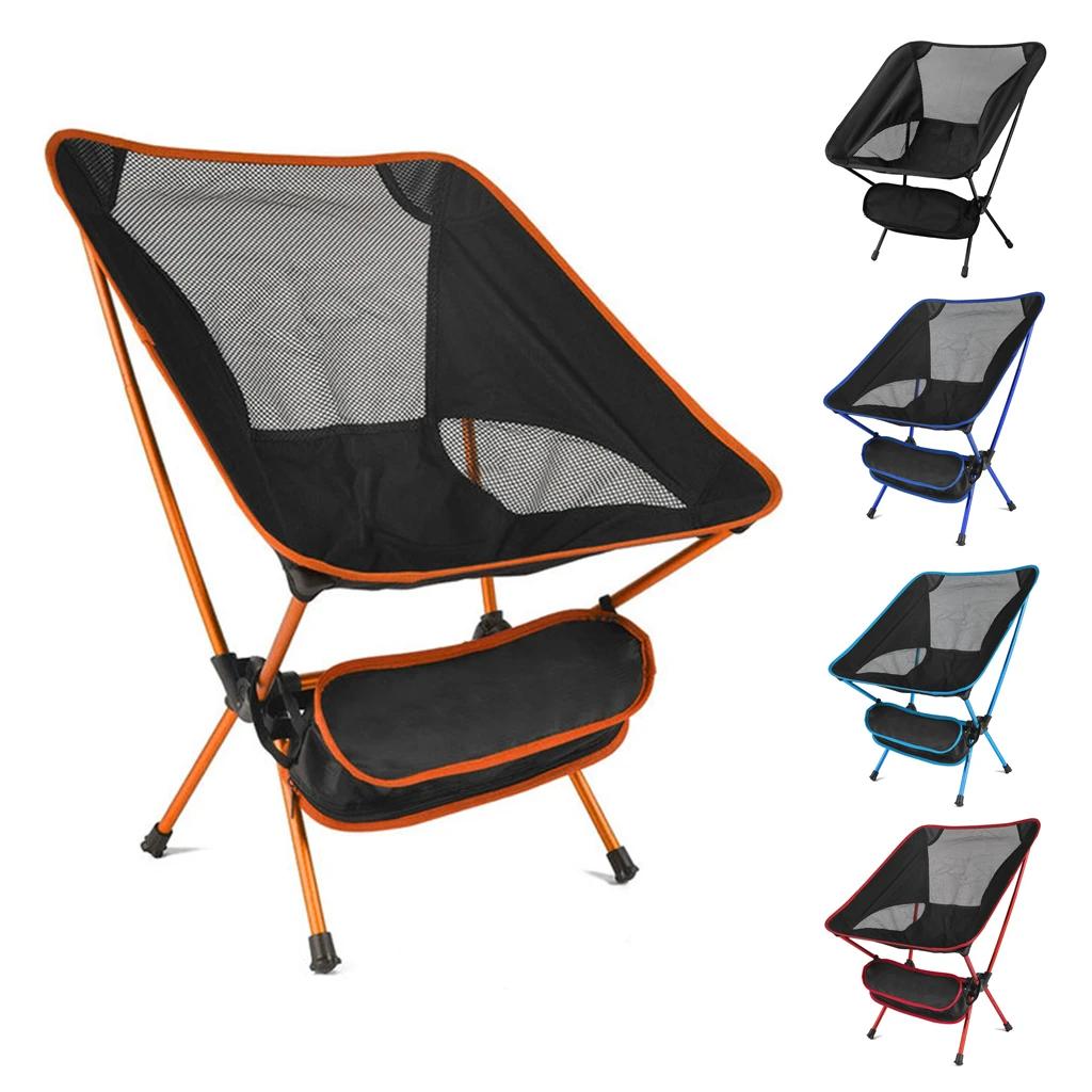 Chaise pliante ultralégère détachable, Portable, légère, siège étendu, pêche, Camping, maison, barbe