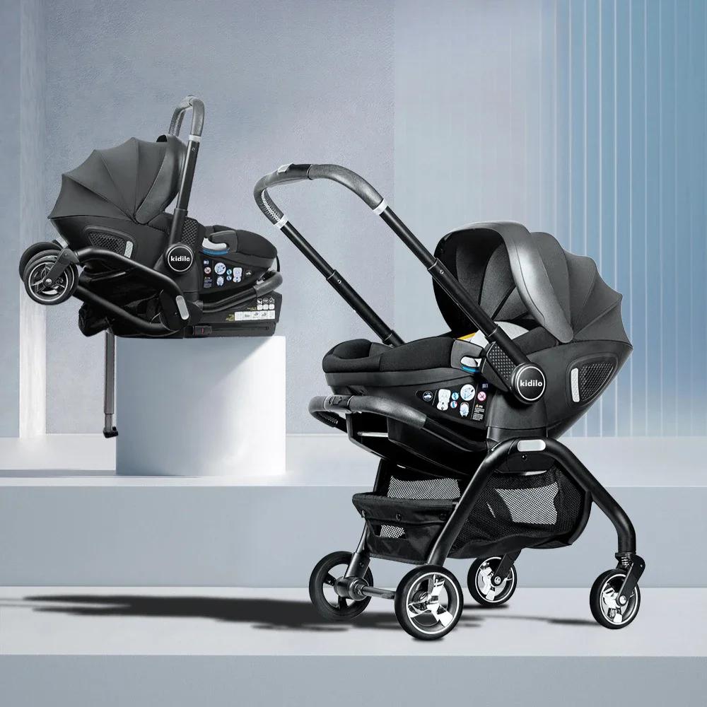 Poussette Portable pour bébé, siège de sécurité pour voiture, panier de couchage multifonction pour 