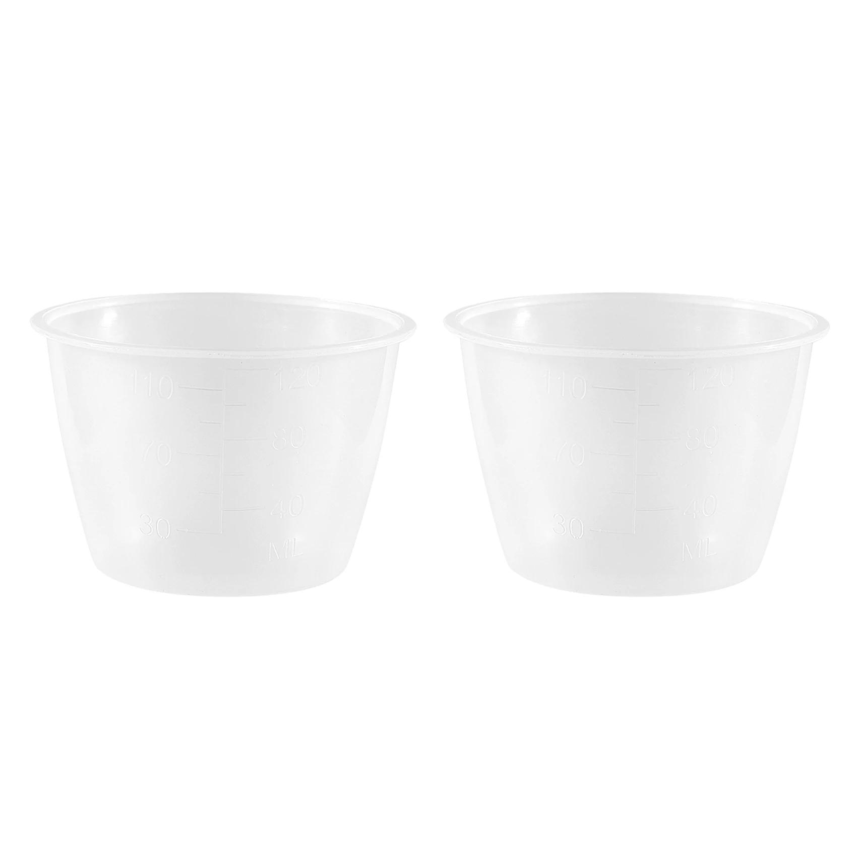 Tasse en plastique pour mesurer le riz, 120ml, blanc clair, pour cuiseur électrique, 2 pièces