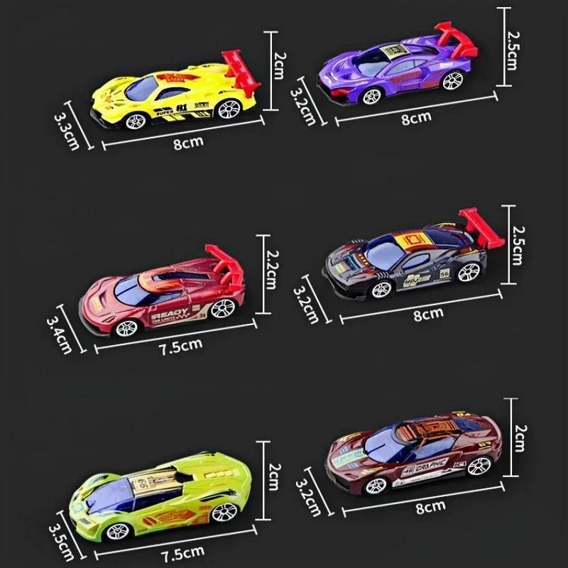 Modèle de voiture de course magique à couleur changeante 1:64, inertie sensible à la température, jo