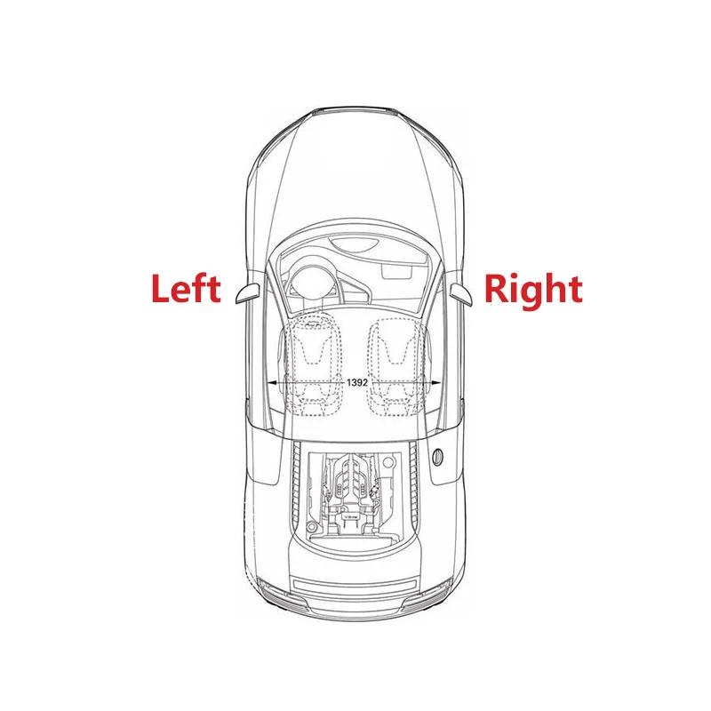Pour Subaru Forester SJ 2013 2014 2015 2016 voiture pare-chocs avant antibrouillard cadre de lampe g