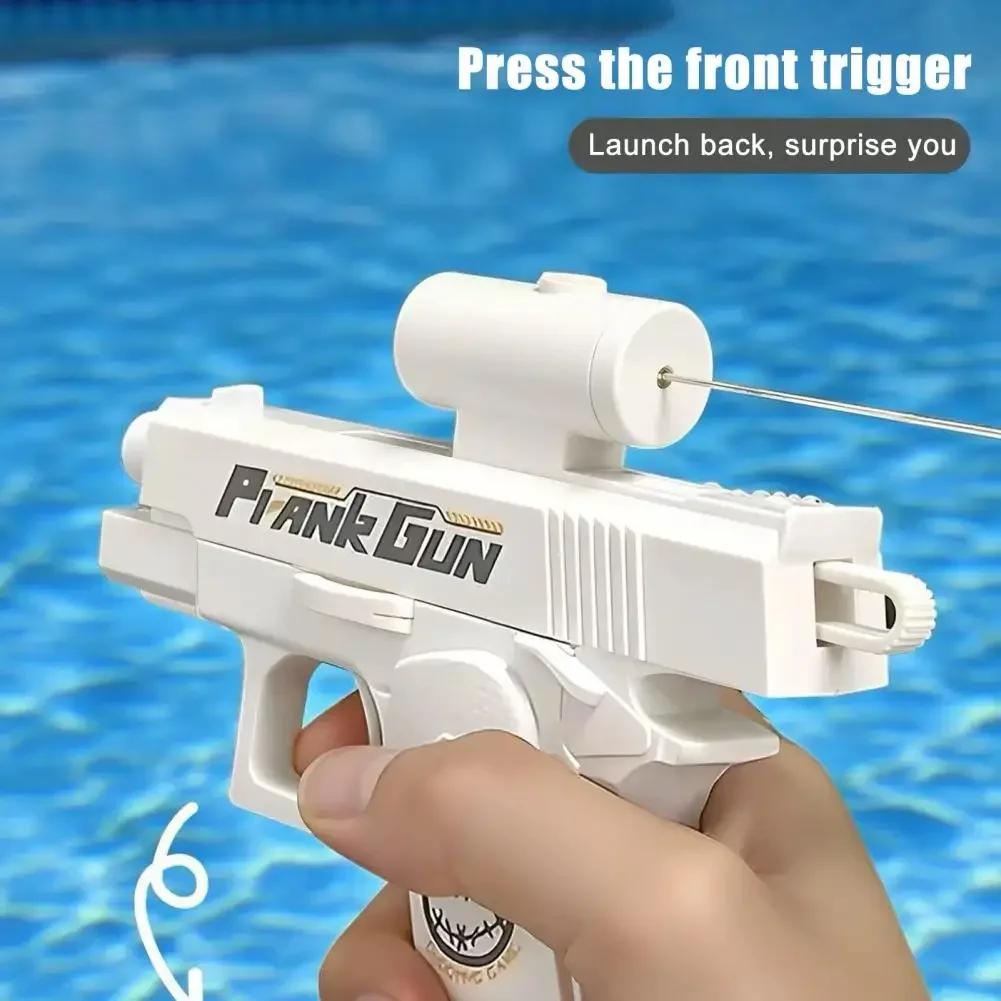Nouveau pistolet de pulvérisation d'eau inversée Double face créatif, tactique de tour, Mini jouet d