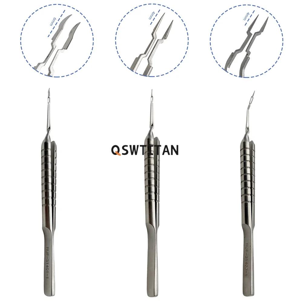 QSWTITTAN pince à paupières Akahoshi Phaco Prechopper Instrument ophtalmique pour les yeux poignée r