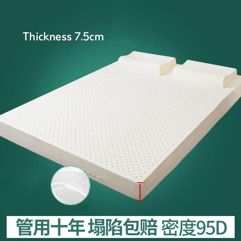 Matelas en latex naturel importé de Thaïlande, coussin en caoutchouc 100%, tatami domestique pour de