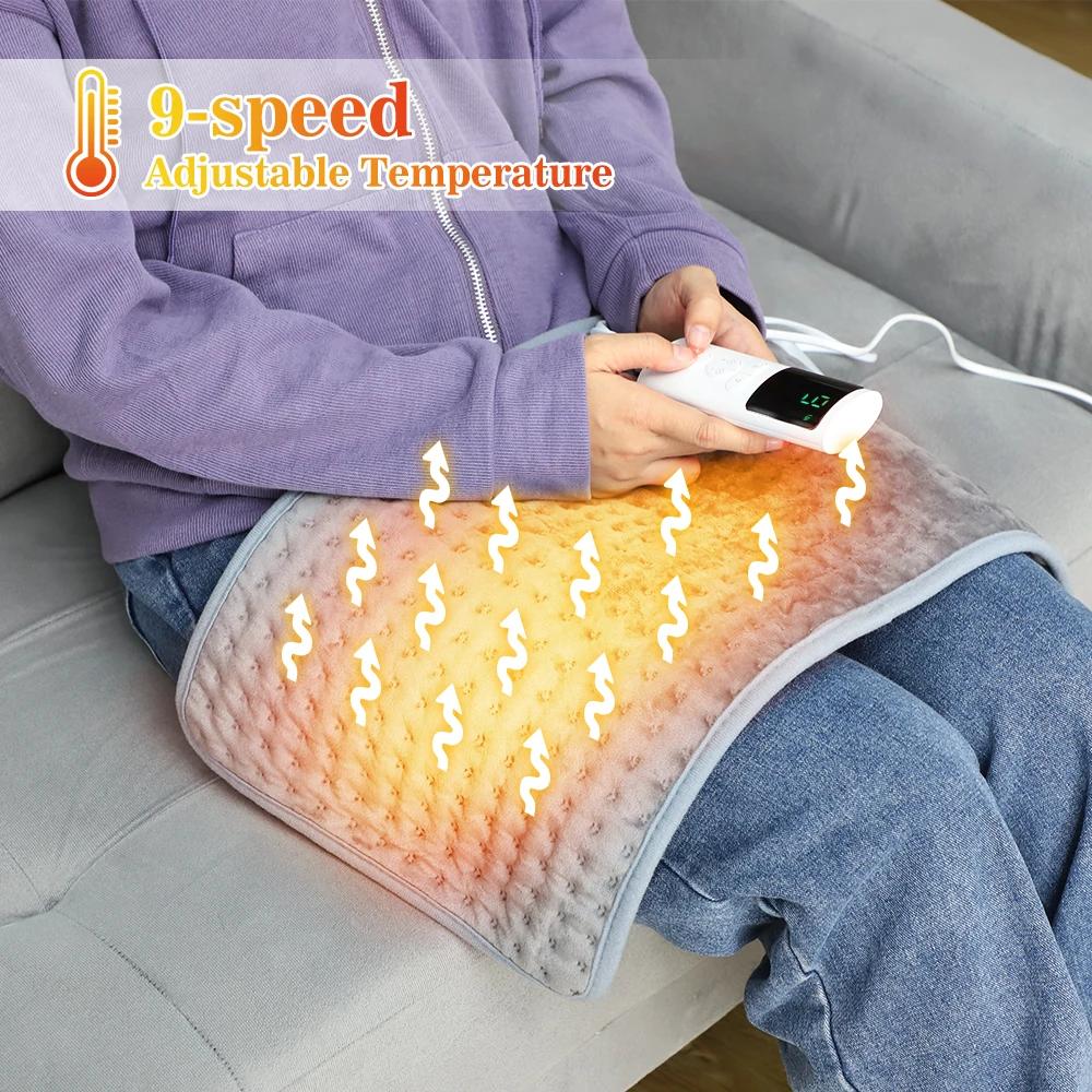 Coussin chauffant électrique pour la physiothérapie, couverture chauffante pour l'abdomen, la taille