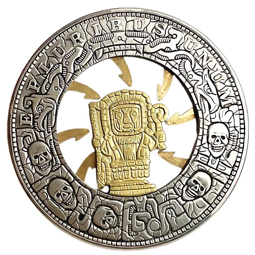Mécanisme mobile pièce Hobo Nickel 'pièce de serrage' Morgan Dollar romain booze pièce magique cadea