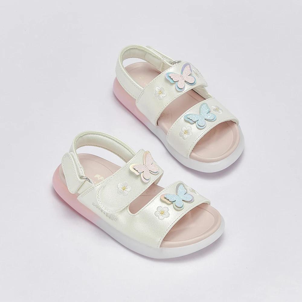 Sandales pour enfants Dave Bella, chaussures d'été antidérapantes pour filles, sandales décontractée
