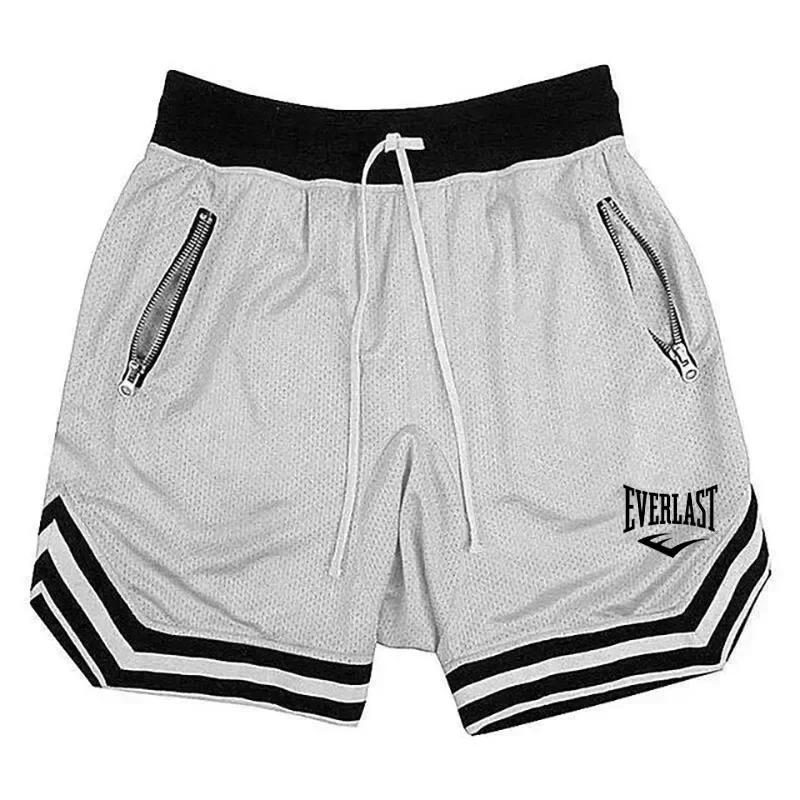 Shorts de basketball EVERLAST 2026 pour hommes – Nouveauté été, décontracté, ample, respirant, en ma