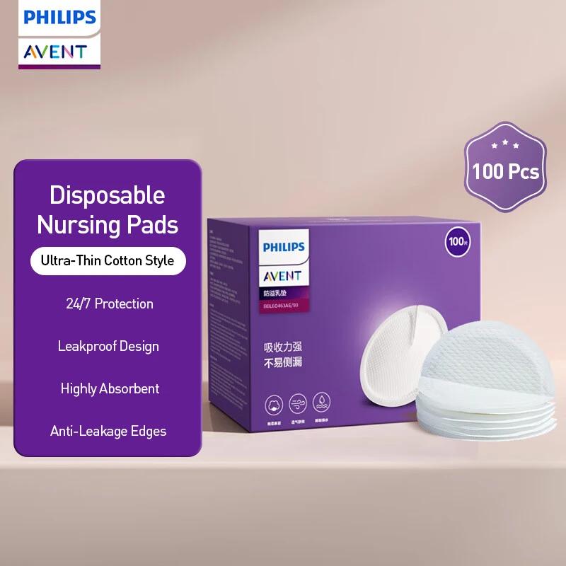 Coussinets d'allaitement jetables Philips Avent Coussinets d'allaitement confortables 100 pièces
