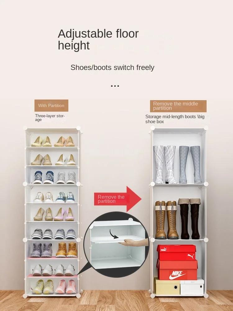 Meuble de Rangement pour Chaussures T1, Moderne et Simple, Meuble de Couloir de Maison, Armoire Lumi