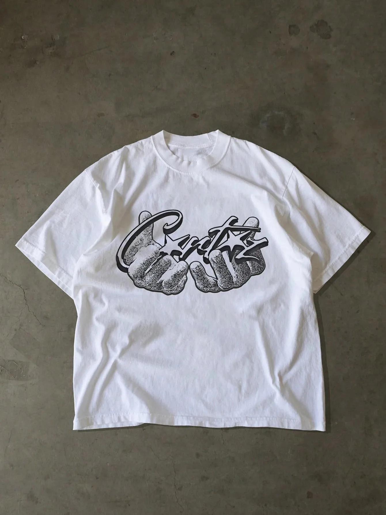 CLOOCL mode texte graphiques imprimés Premium coton T-Shirts hommes été à manches courtes T-Shirts d