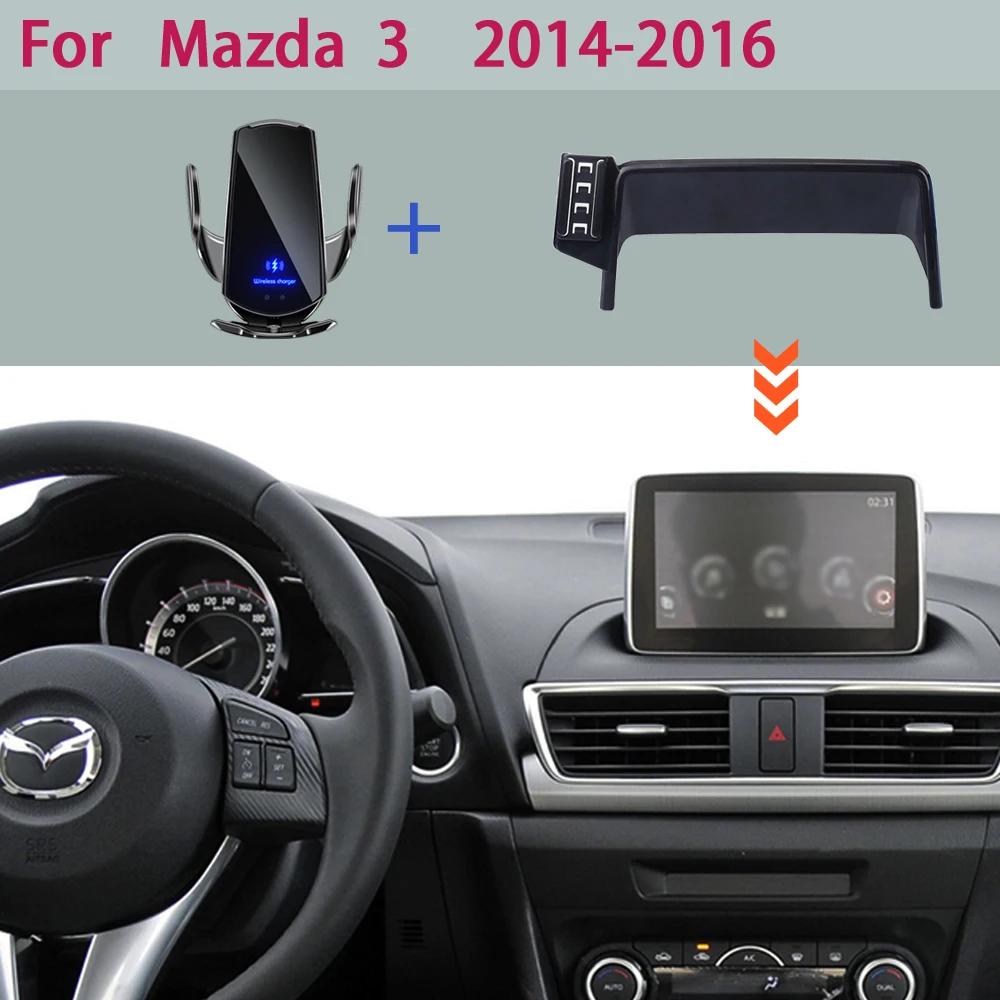 Support de téléphone de voiture pour Mazda 3 2014 2015 2016 BM BN, support de Navigation fixe pour é