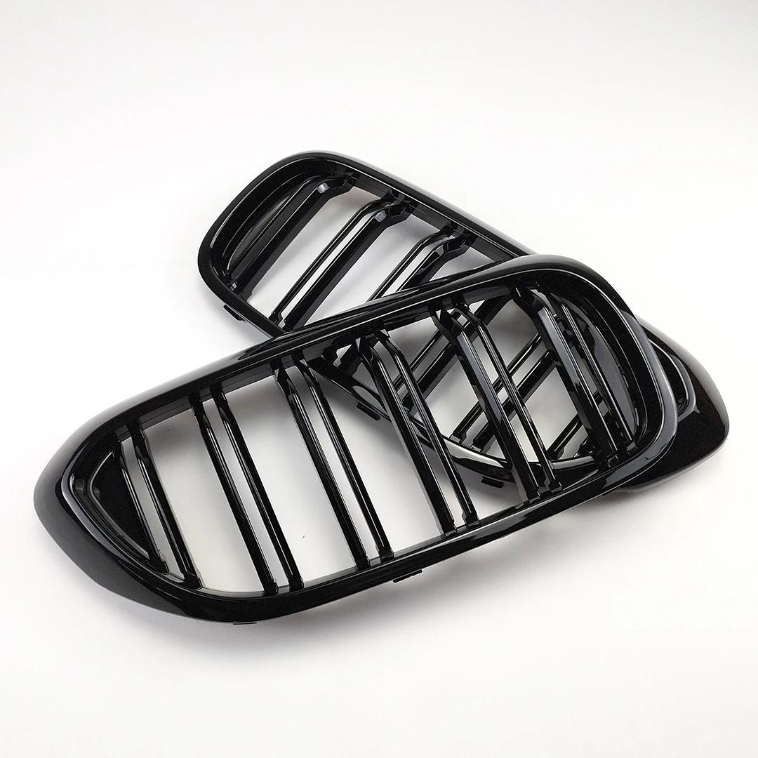 Grille de pare-chocs avant pour BMW série 5 M5 G30 G31 520i 530i 540i ABS calandre avant noir brilla