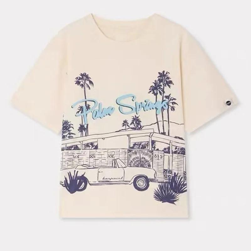 Prévente (expédition en mars) 2026 BP NOUVEAU T-shirt de printemps pour bébés filles, vêtements d'ét