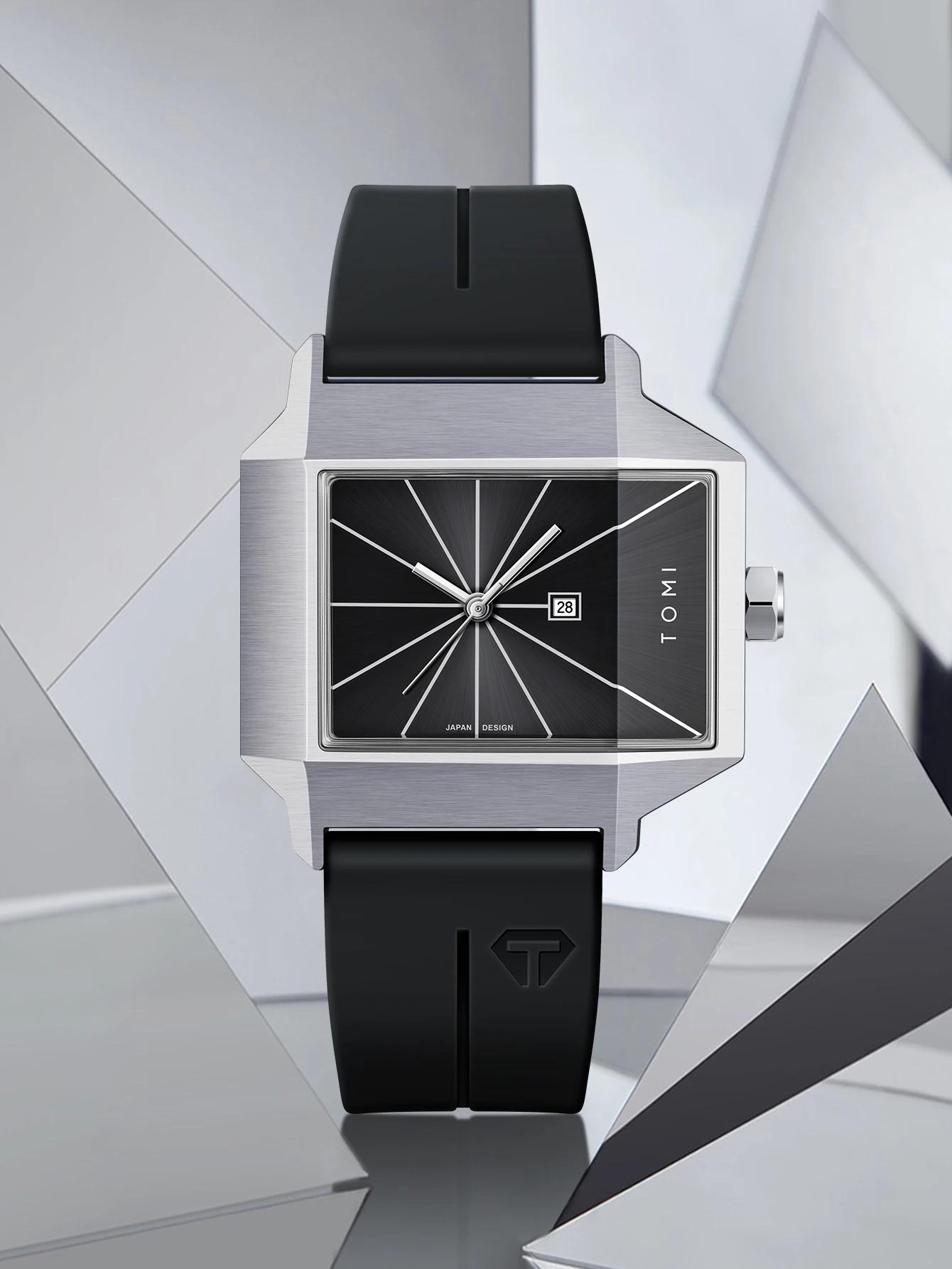 Montre simple pour homme, nouveau calendrier, quartz, montre-bracelet élégante pour homme, cadeau po