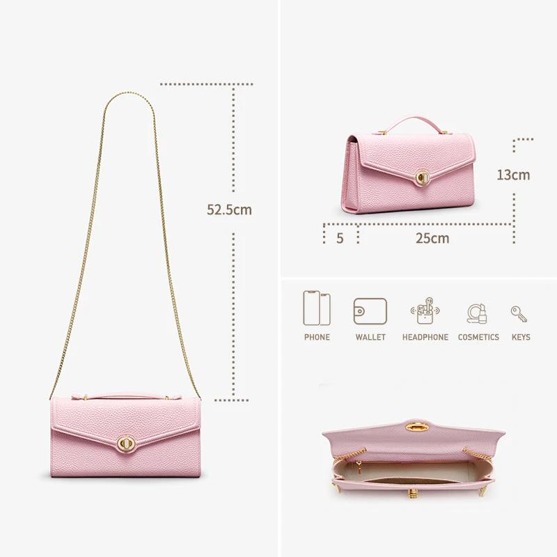 BAFELLI 2025 nouveau sac à main pour femmes portefeuille en cuir fête épaule robe sac à main de luxe