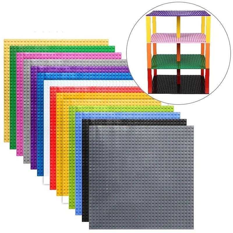 Plaque de Base 32x32 points, blocs de construction de Base Double face, briques classiques, jouets p