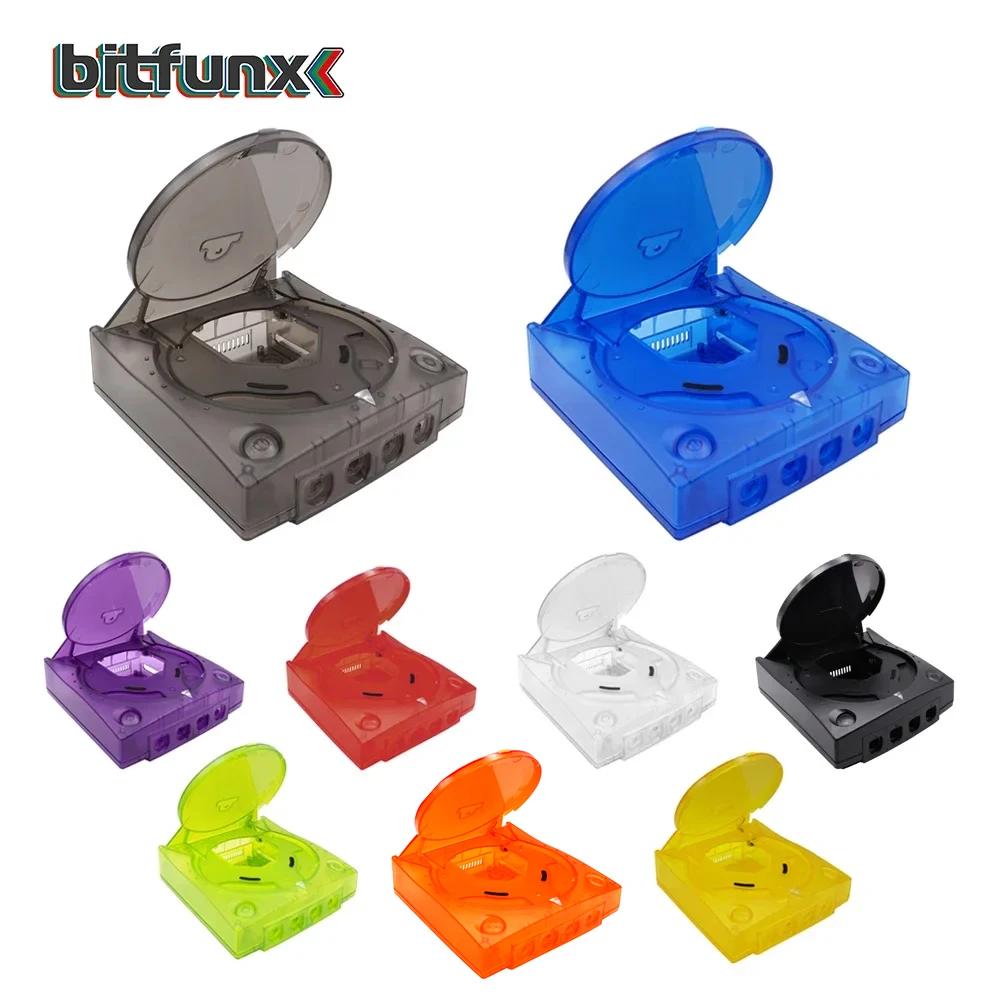 Bitfunx-Coque Translucide de Remplacement en Plastique pour SEGA Dreamcast, Boîtier Transparent pour