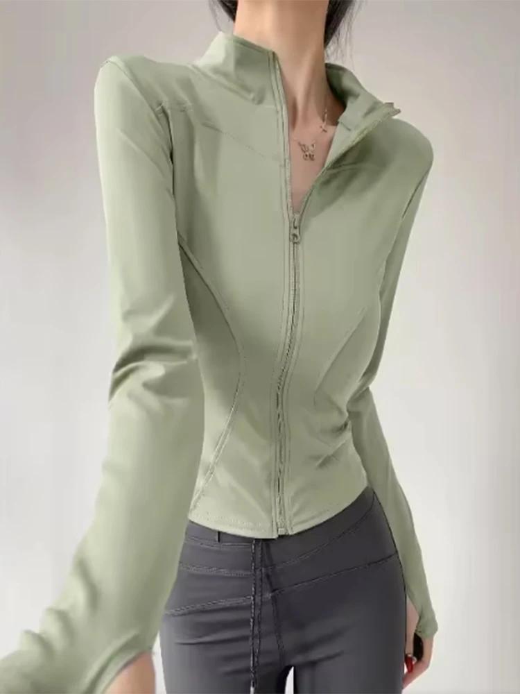 Veste Rétro à Col Montant pour Femme Printemps 2026 Nouvelle Collection - Manteau Court Décontracté