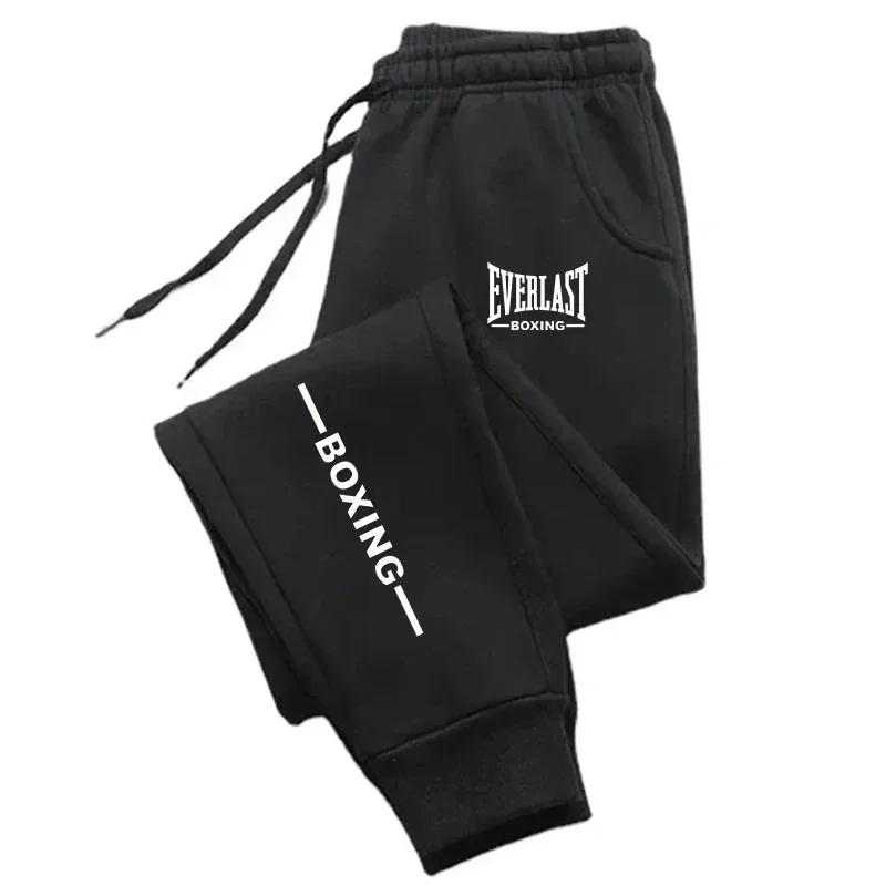 2025 automne hiver EVERLAST imprimé pantalons de course hommes femmes Sports de plein air pantalons 