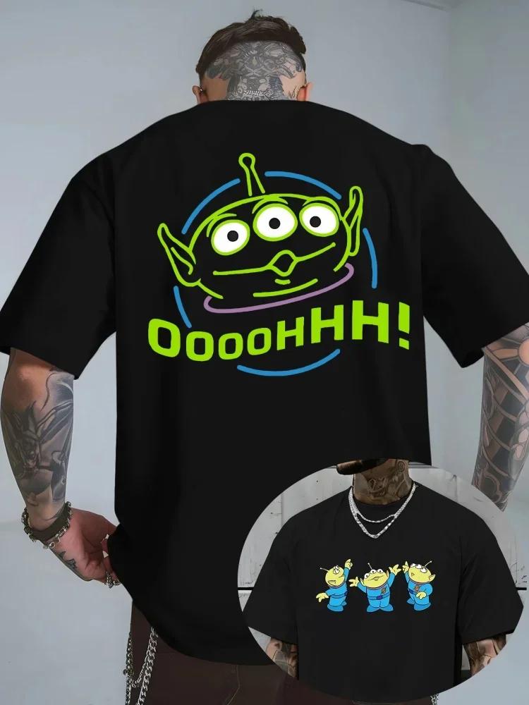 T-shirt imprimé Alien du film d'animation Disney Toy Story 2026, nouvelle tendance estivale pour hom