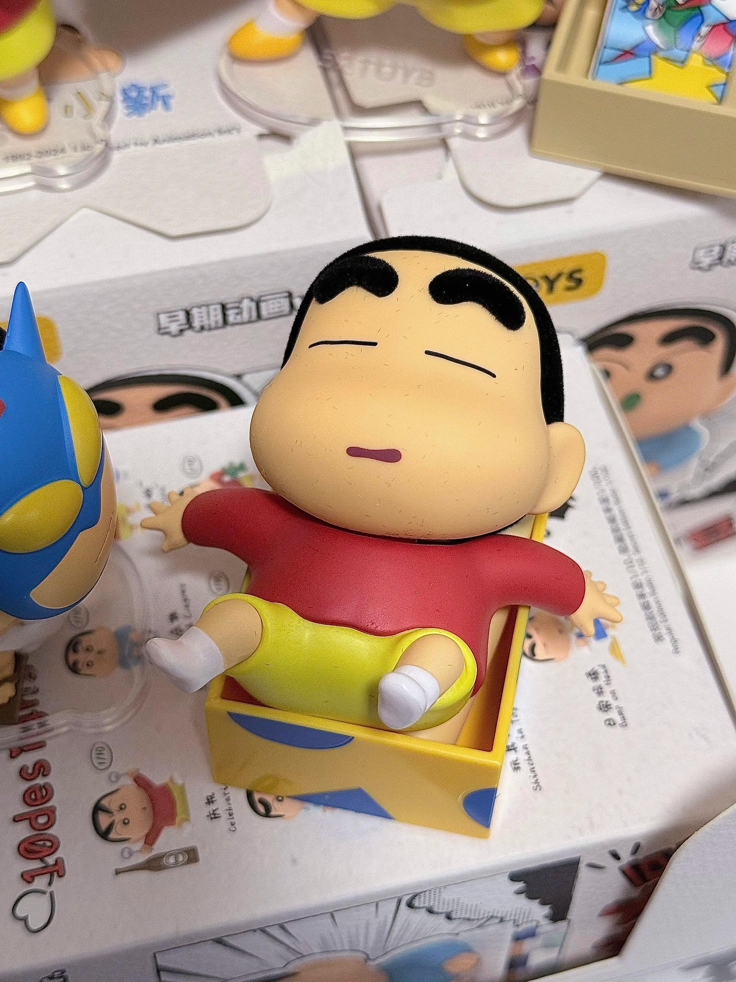 Crayon Shin Chans Shinnosuke Nohara, série de pommes de terre anciennes, boîte aveugle, figurine d'a
