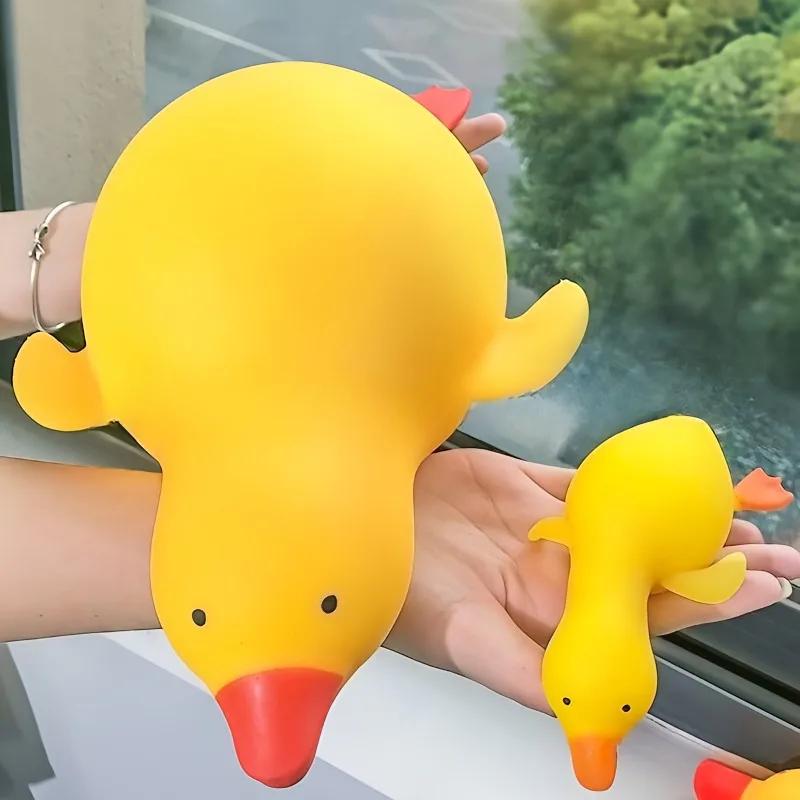 Jouets anti-stress Squishy en forme de canard, mignons animaux d'oie, jouets de décompression pour e