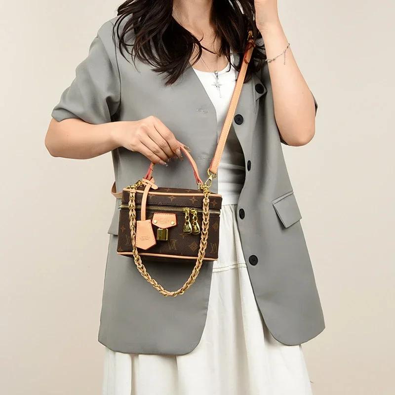 Sac bandoulière en cuir populaire pour femmes, sacs à main messager pour femmes, design classique et