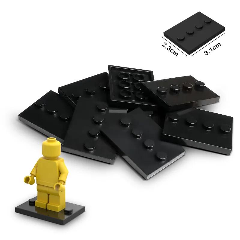 Support de figurines de ville, 50 pièces, blocs de construction MOC à monter soi-même, accessoires, 