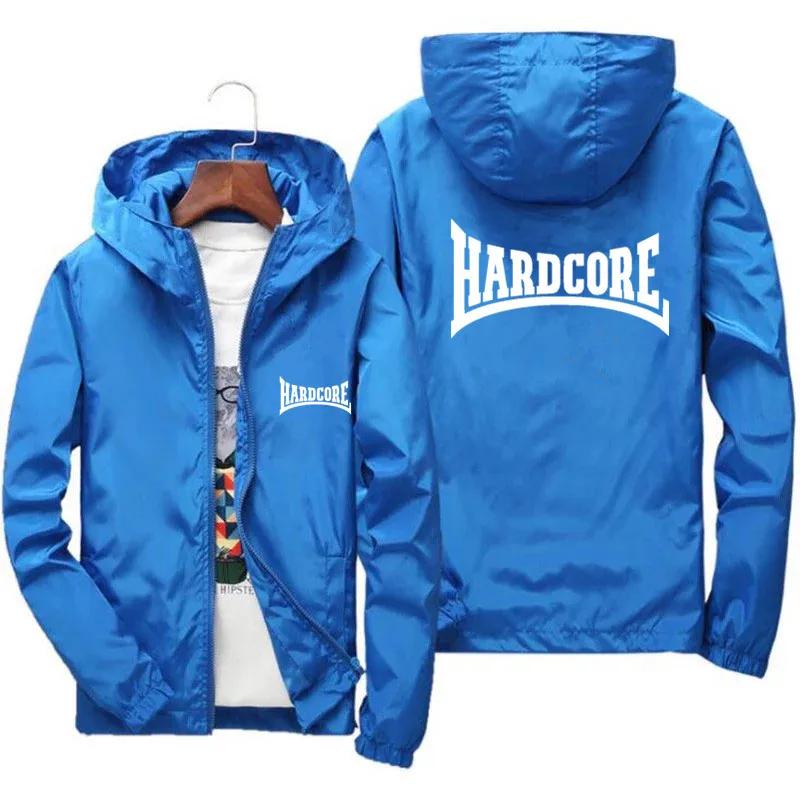 Veste Hardcore coupe-vent manteau de pilote vestes de bombardier à fermeture éclair pour hommes impe