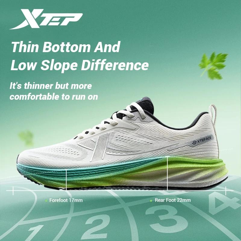 Xtep PIONEER chaussures de course professionnelles pour hommes 2025 baskets de printemps amorti rési