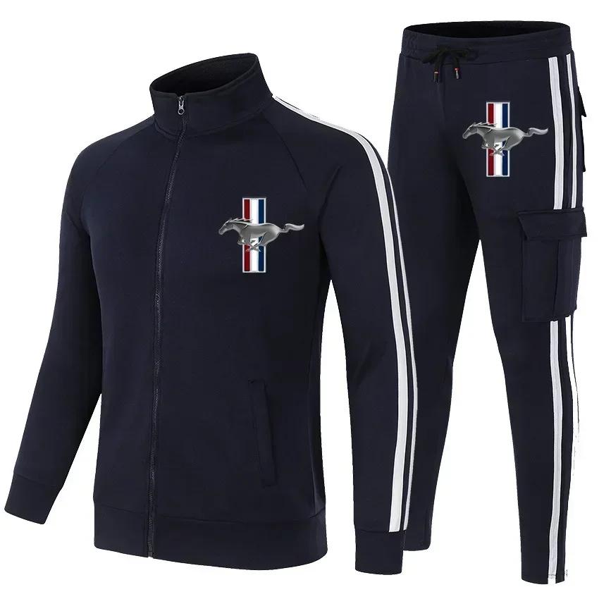 Nouvelle tendance costume sport à la mode chemise de course décontracté européen et américain Ford M