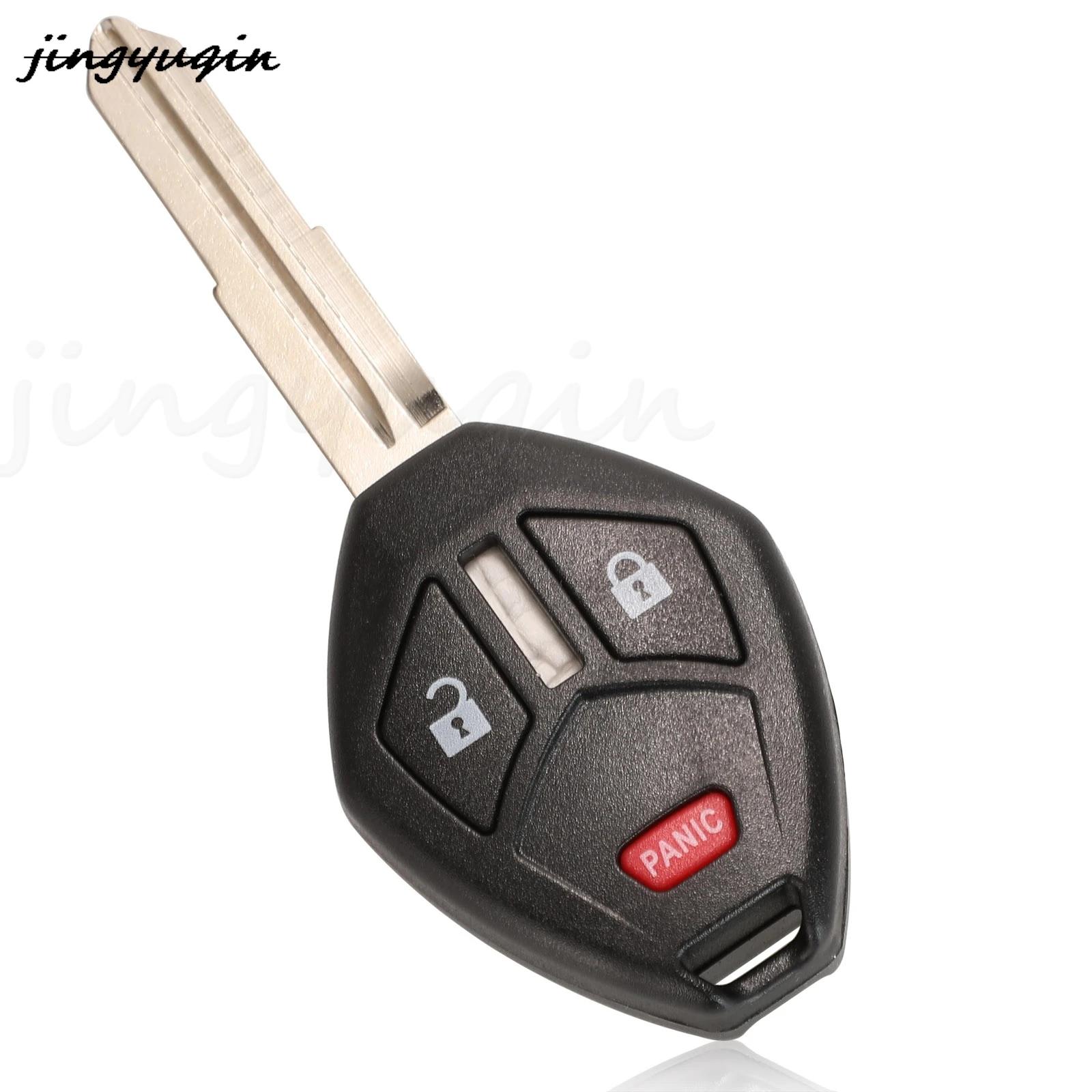 Jingyuqin 2/3/4 boutons remplacement télécommande voiture clé coque Fob pour Mitsubishi Outlander Ga