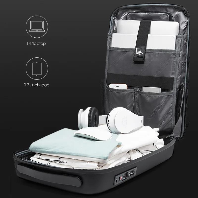 Bange sacs école sac à dos hommes sac à dos EVA sac à dos pochette d'ordinateur hommes bagages d'aff