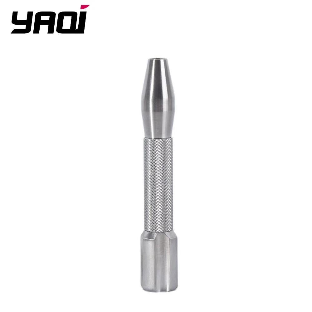 Yaqi Razzo Rocket Manche de rasoir de sécurité pour hommes en acier inoxydable