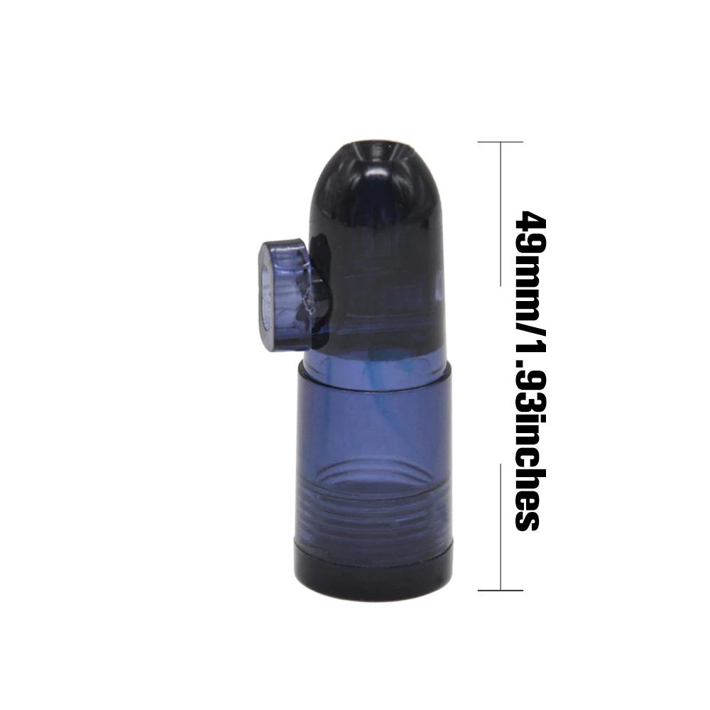 Mini bouteille transparente en plastique