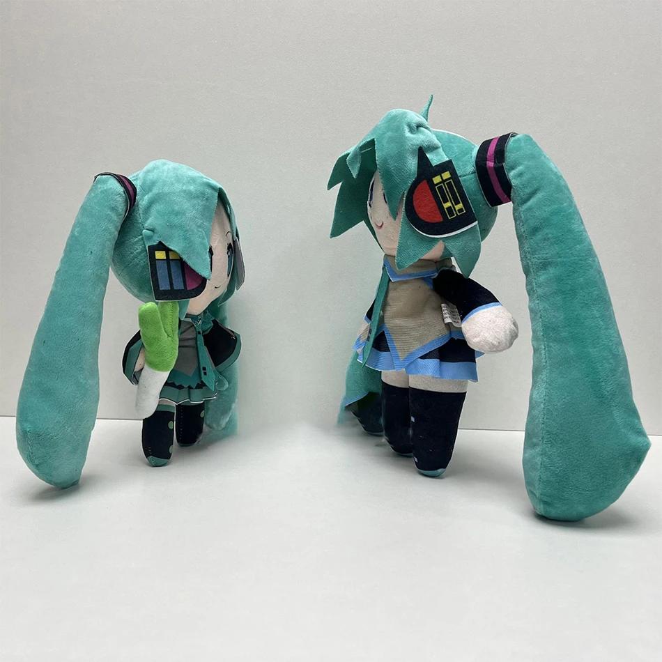 20-29 cm Hatsune Miku Kawaii Q Version Fufu Figure en peluche poupée Anime périphérique en peluche j