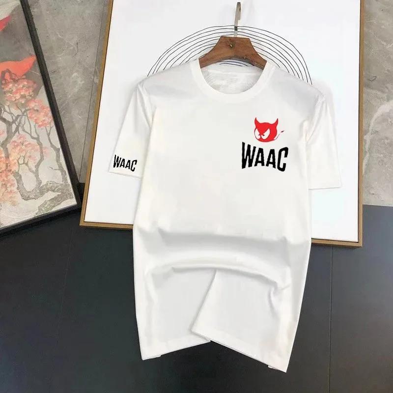 T-shirt de golf de luxe graphique en coton oversize pour hommes et femmes, marque de luxe rétro déco